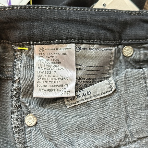 AG Stilt 2yrs Carbon Cigarette Leg AG-ed Jeans - Picture 12 of 15